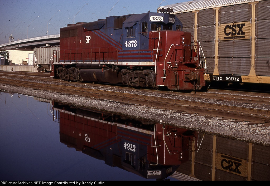 SP 4873 at Long Beach